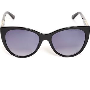 Black Guess sunglasses with case